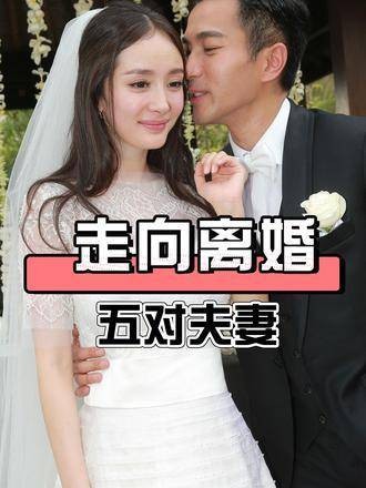 人有悲欢离合！回顾5对离婚的恩爱夫妻，每一对都令人感慨万千