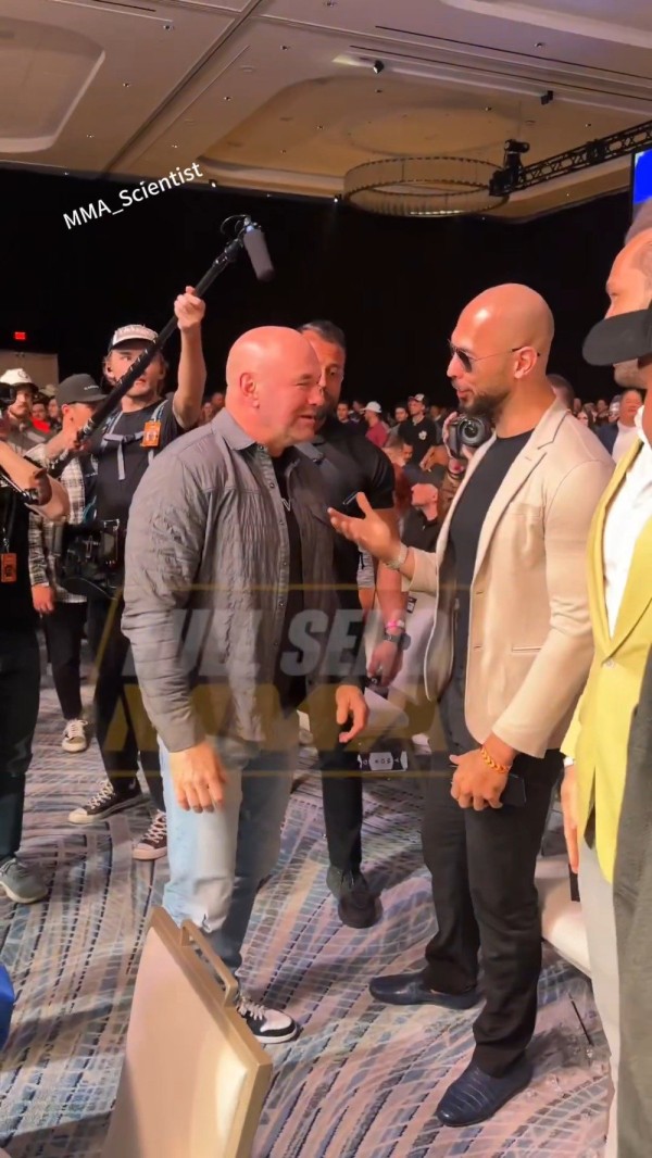 另一个视角看，“UFC总裁”白大拿（Dana White）在Power Slap 12与Top