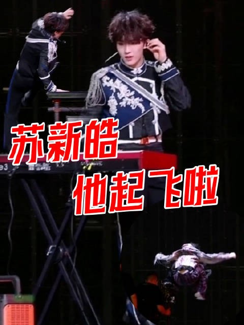 苏新皓演唱会高难度跳跃引惊叹