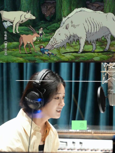 宫崎骏电影幽灵公主上映