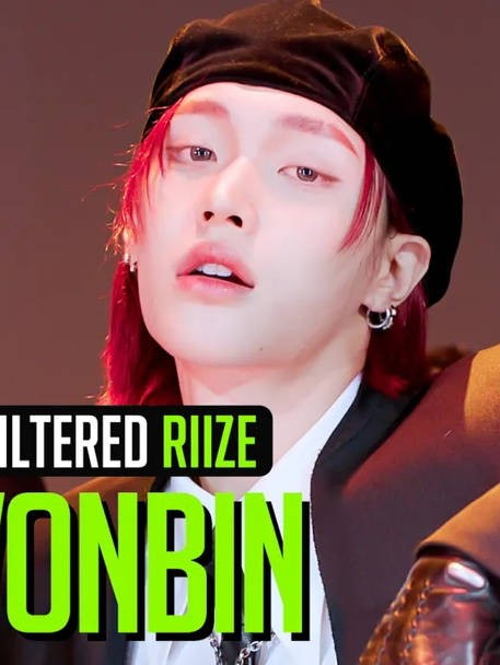 RIIZE 朴元彬 直拍 红发贝雷帽 我火速赶来️