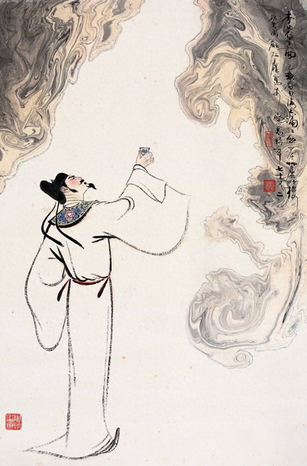 李白一辈子没怎么工作过，一直游山玩水，他的钱是怎么来的呢？