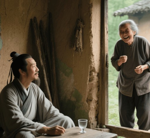 陶渊明写 "有酒盈樽"，邻居阿婆却笑他：穷得揭不开锅还硬撑体面