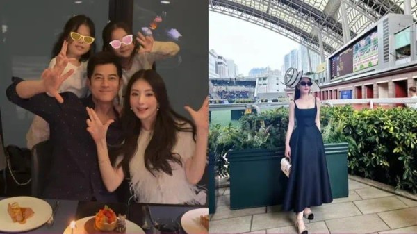 方媛晒一家四口合照！妈妈整容传闻不攻自破