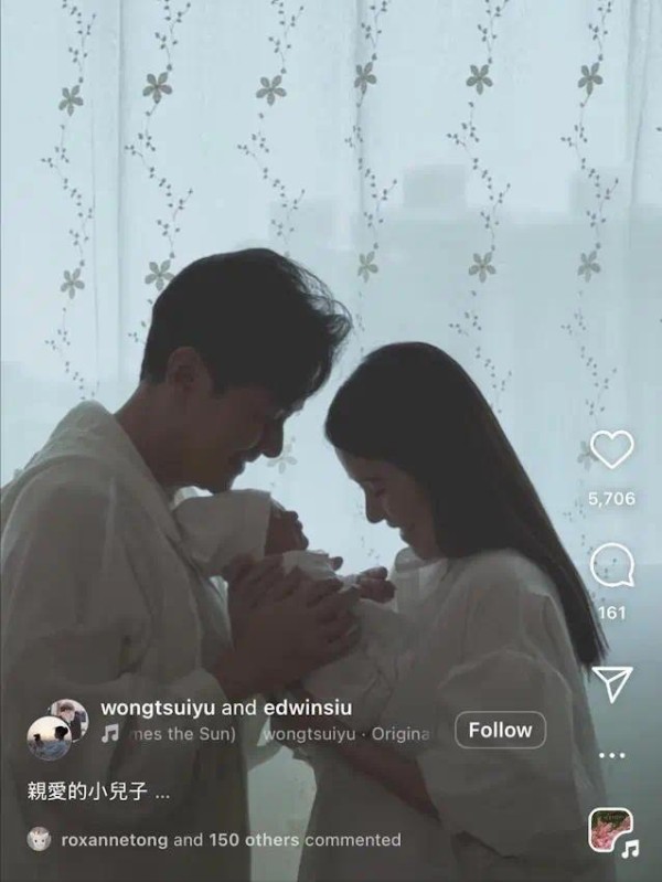 TVB黄翠如产后复出，恢复似少女，凑儿不易母亲节想要老公有表示