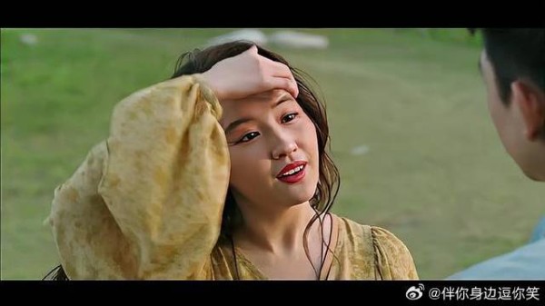 海边告白，刘亦菲真情流露，打动人心！