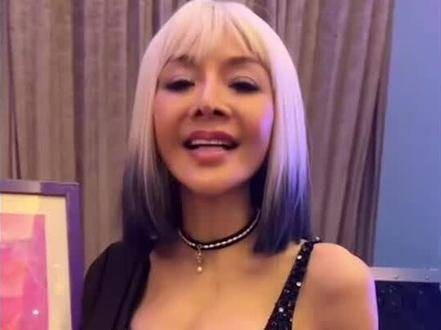 叶子楣生日这天，她的身材依然保持得非常出色