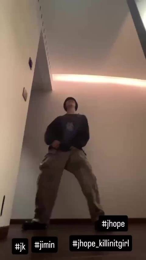 朴智旻退伍后首发单人舞蹈视频