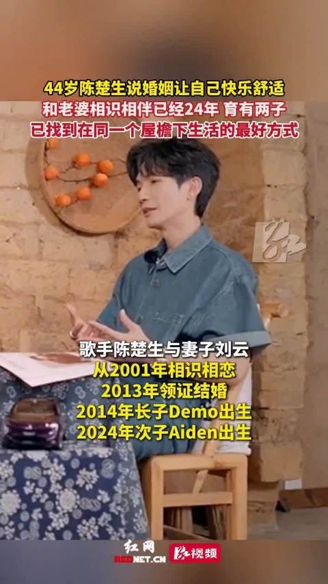陈楚生谈24年婚姻<a target=