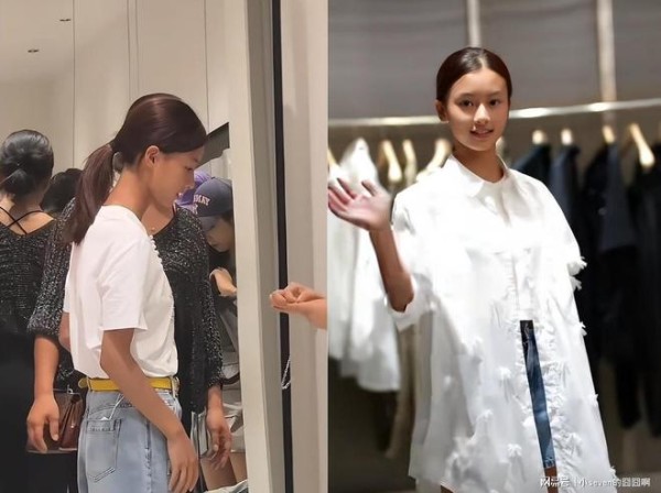 难怪被于正拒签约，酷似张柏芝神颜少女为商场站台，2小时8千块