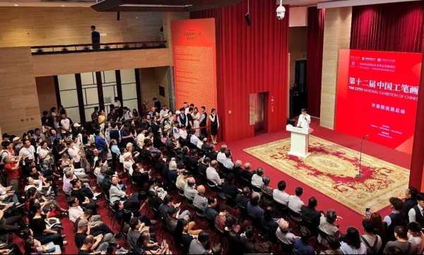 第十二届中国工笔画作品展在中国美术馆举行