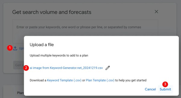 Get search volume