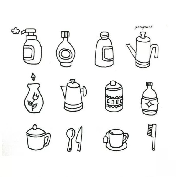 用简笔画记录<a target=