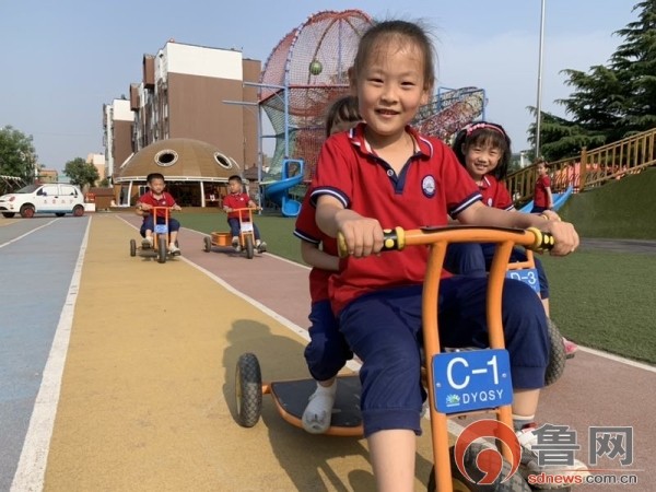 阳光正好，户外活动欢乐多——记东营区实验幼儿园户外活动