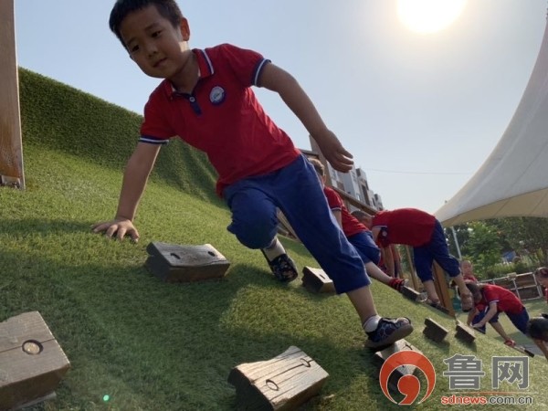 阳光正好，户外活动欢乐多——记东营区实验幼儿园户外活动