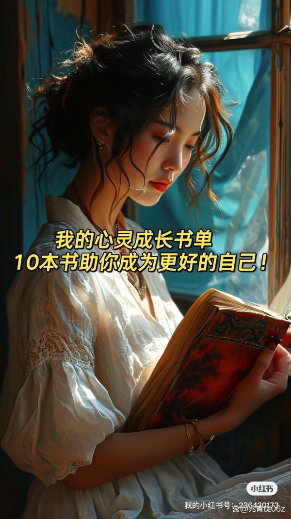 我的心灵成长书单：10本书助你成为更好的自己！