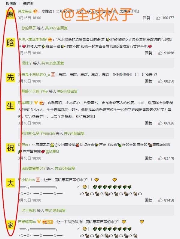 鹿晗粉丝头像控评发生了什么事？鹿晗粉丝为什么用头像控评原因揭秘