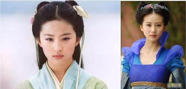30岁刘诗诗刘亦菲无修图近照被拍! 网友: 这就是明星真实样子吗?