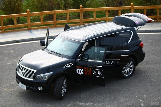 英菲尼迪 QX 实拍 外观 图片