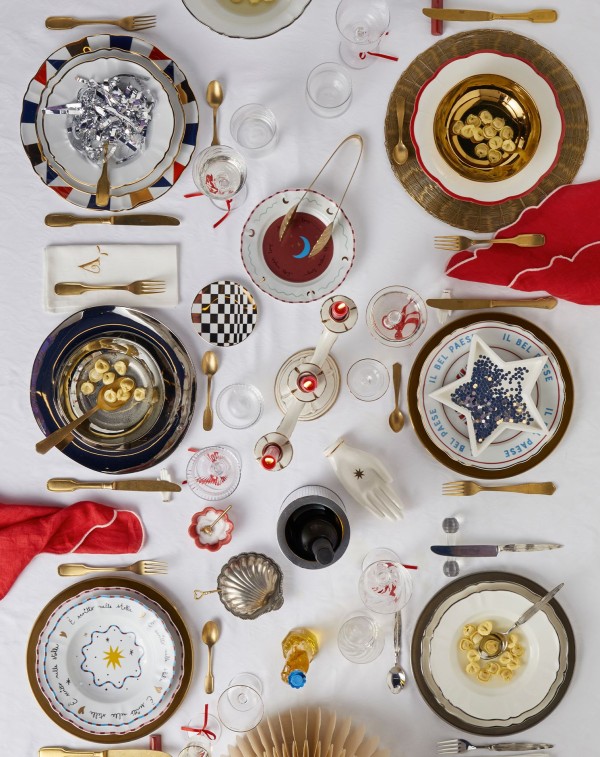 Christmas tablescape