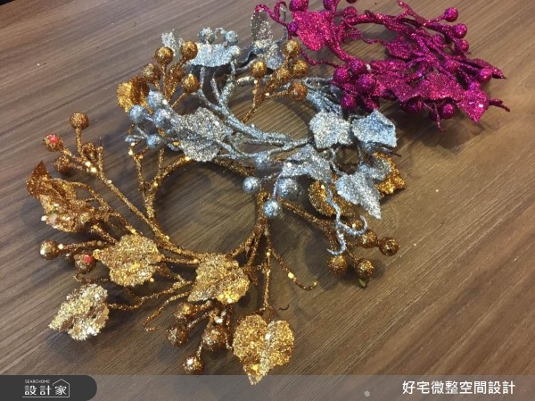 在 IKEA 購置的乾燥花。