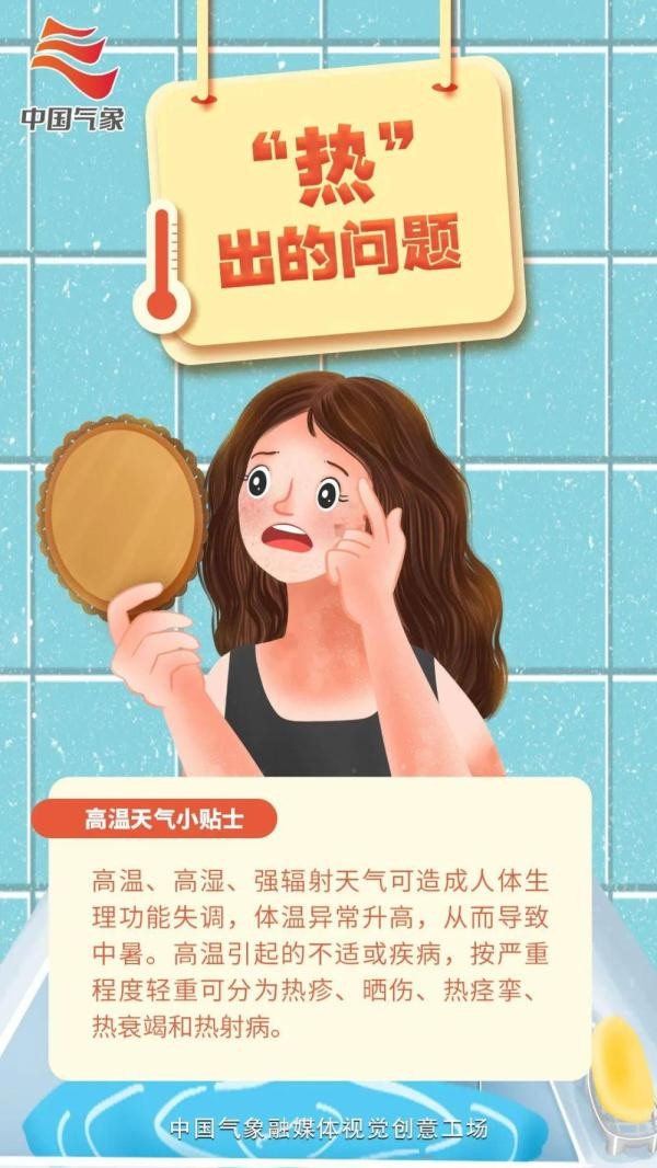 今年首个高温中暑气象预报发布！这些夏季防暑小贴士请收好