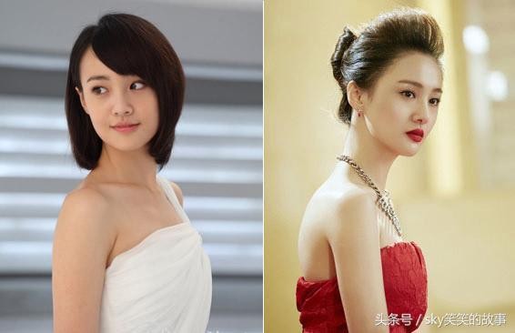 娱乐圈明星整容前后大对比, 最后一位换了个头