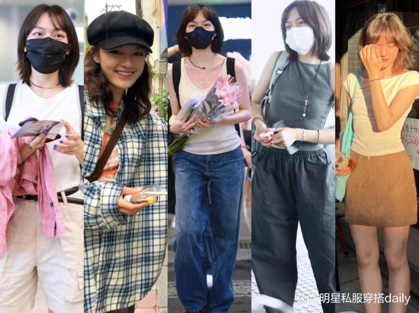 文淇怎么灵动成这样？6套私服穿搭，文青女孩儿随便拍都很活泼