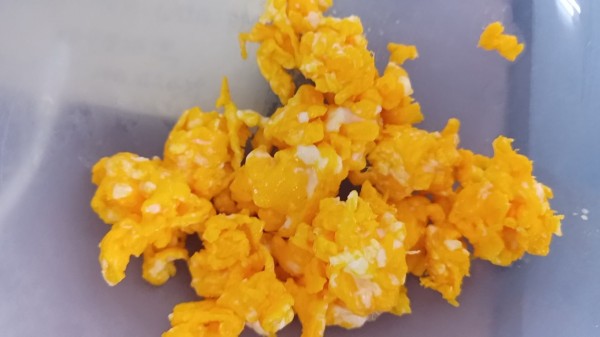 甘羽衣甘蓝炒鸡蛋成品图