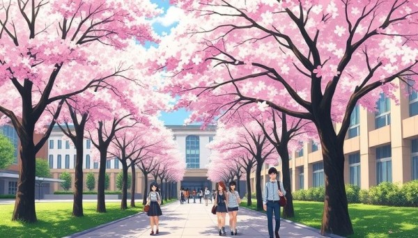 大学校园场景