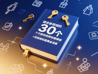 适合各领域的30个万能短视频标题模板+短视频标题黄金词库