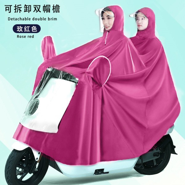 雨衣电动车长款全身防暴雨