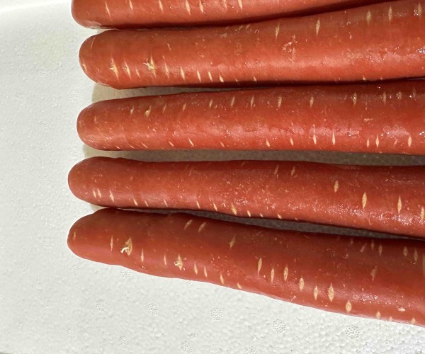 三红胡萝卜特写