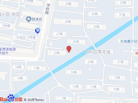万科四季花城-2期位置示意图
