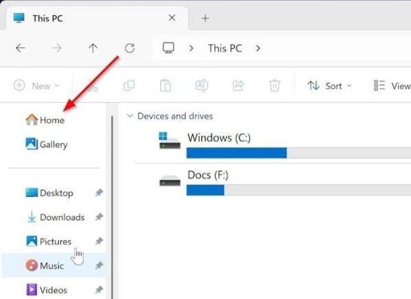 Quick access in Windows 11 File Explorer pic2