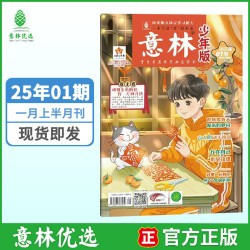 意林 少年版2025年订阅1-12月全年半年期刊官方旗舰店小学生初高中青少年文学文摘杂志作文素材读者课外阅读校园励志读本赠帆布袋
