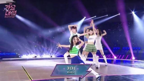 kiiikiii的最新打歌舞台,是五个活力少女