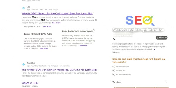 Bing Sticky Related Searches