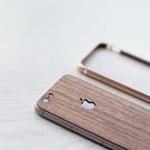 iPhone6/6有温度的保护壳 胡桃木实木+金属边框