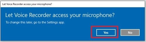 Windows 10 上的麦克风