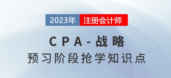 风险理财措施_2023年注会战略预习知识点