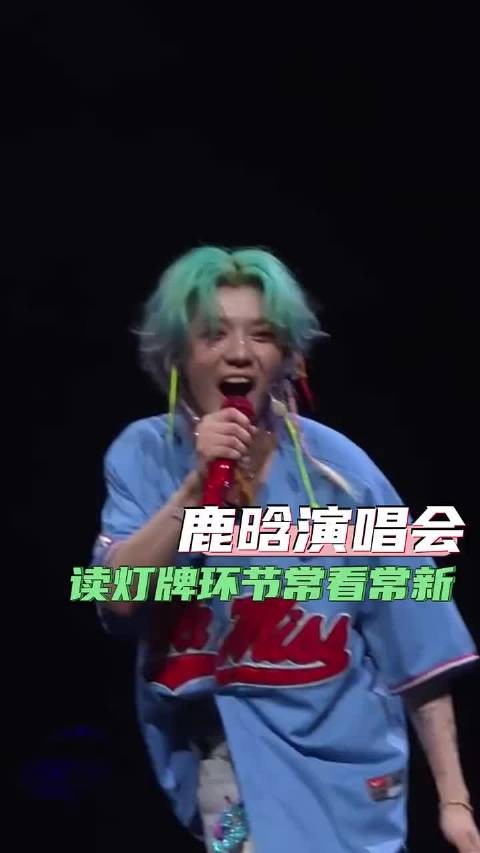 分不清蒸煮和粉丝谁更有才，~~ 鹿晗演唱会 灯牌 鹿晗