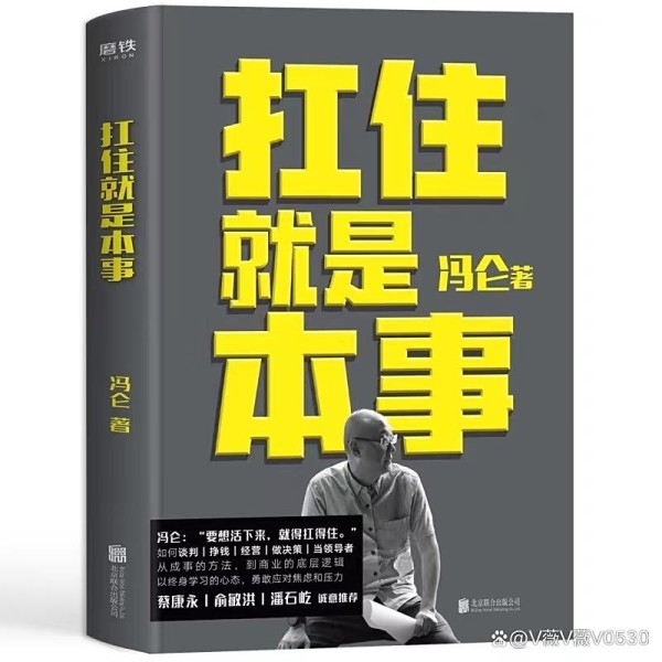 扛住压力冯仑管理学书籍助你职场突围