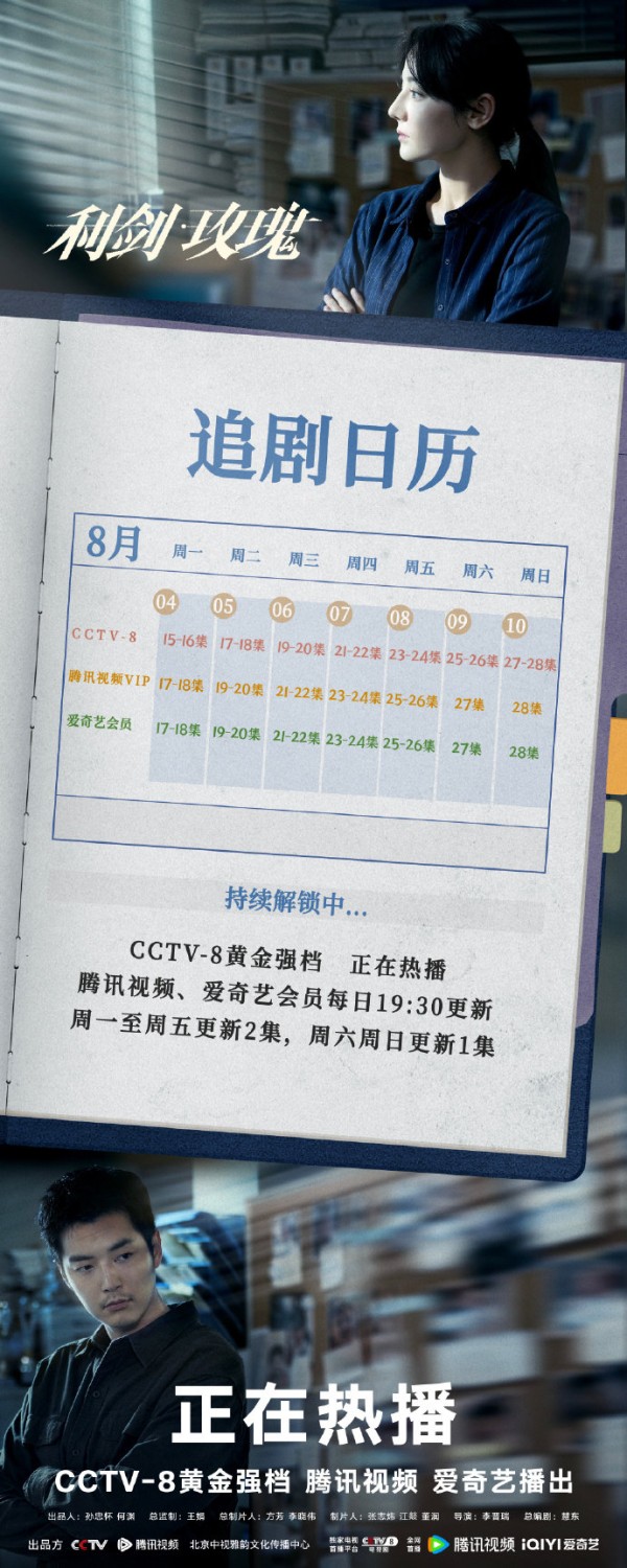 迪丽热巴电视剧利剑玫瑰追剧日历更新中+剧情深度解析