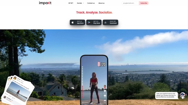 Impakt: AI Coach主页截图