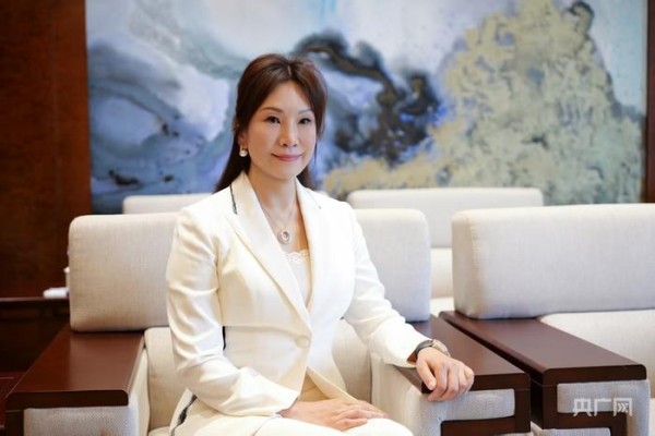 全国政协委员、香江集团董事长翟美卿（央广网发 受访者供图）