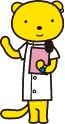 感染症データ・情報サイトのロゴキャラクター