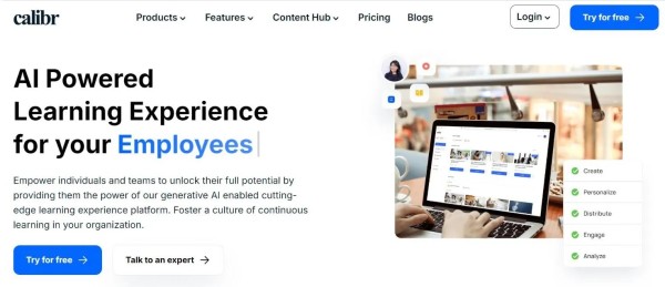 Calibr.AI for remote team training