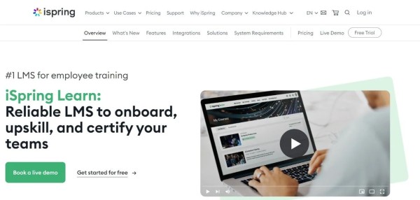 iSpring Solutions for remote team training