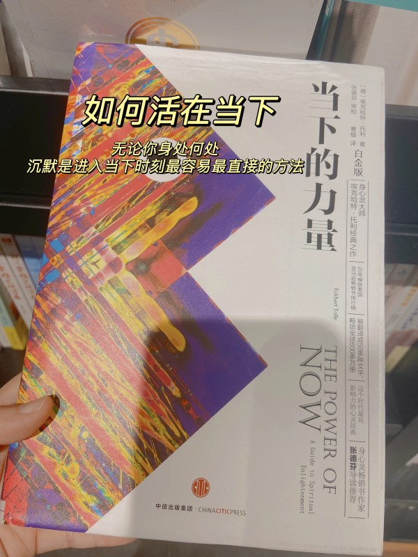 人生好书推荐三本 好书推荐3活在当下